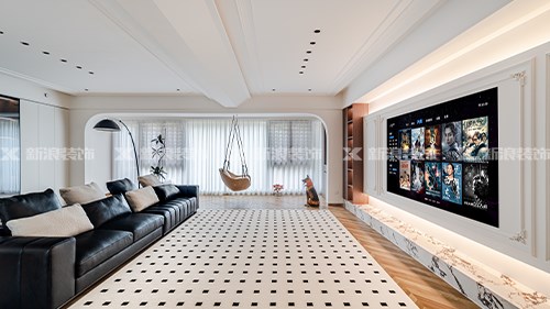 205m²輕法家 神仙配色設(shè)計(jì)，鄰居追著問|長沙全屋整裝
